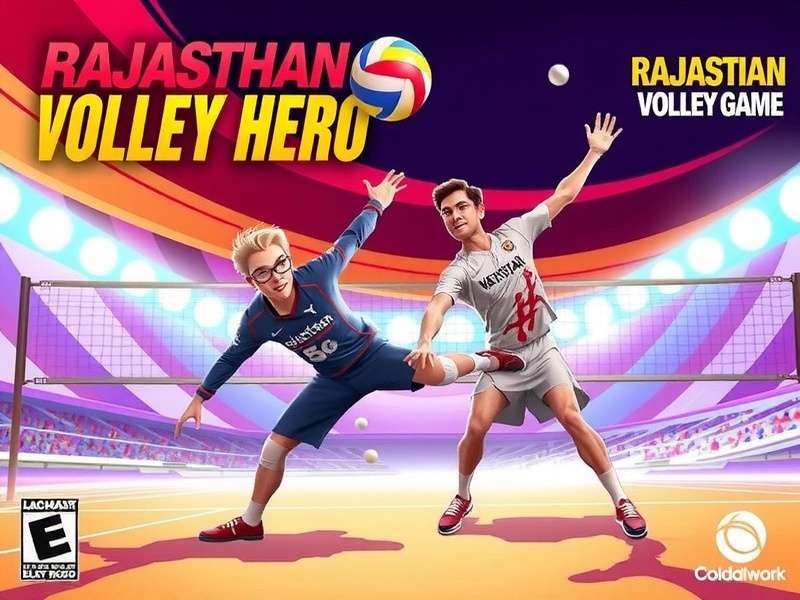Rajasthan Volley Hero - Indian Volleyball Game Rajasthan Volley Hero Game Cover
